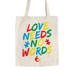Love Needs No Words V1 - Κέντρο Παιδιού & Εφήβου (Τσάντα Αγοράς) Love Needs No Words V1 - Κέντρο Παιδιού & Εφήβου (Τσάντα Αγοράς)